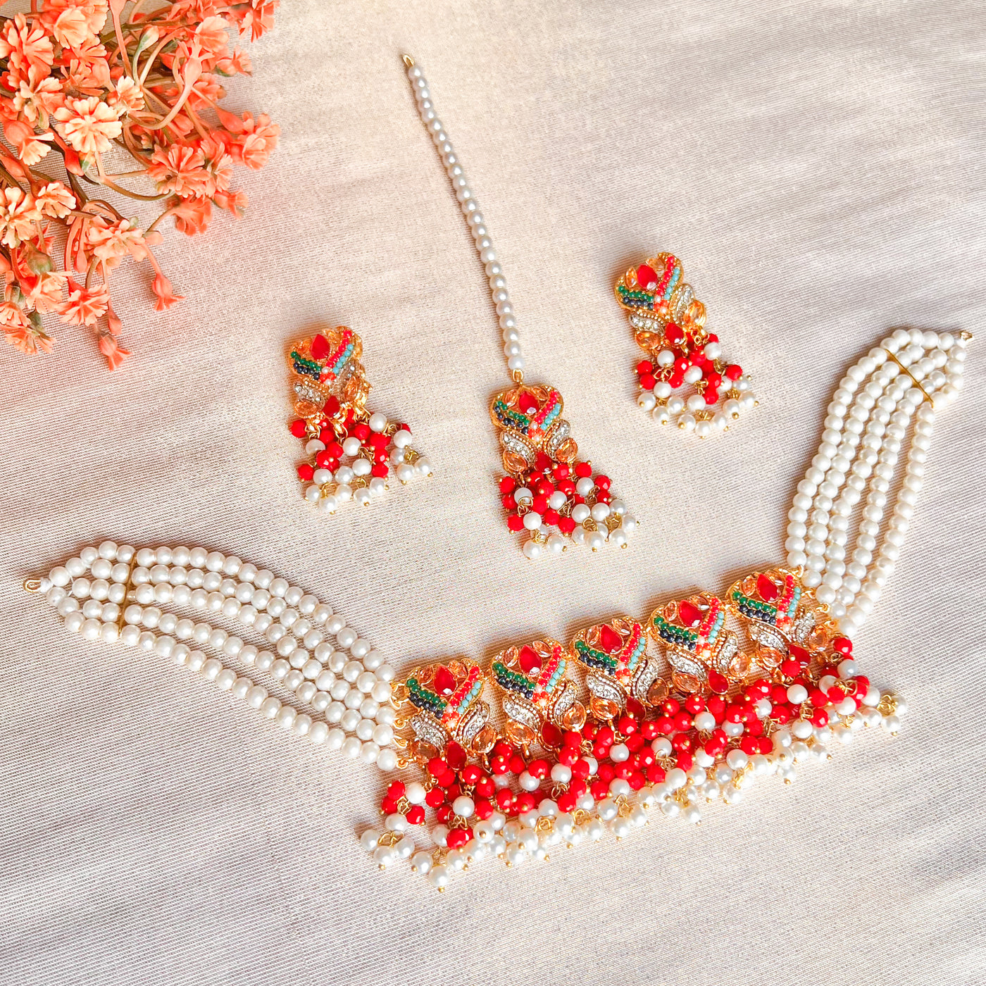 Nazm-e-Gul Choker Set – (CS-64)