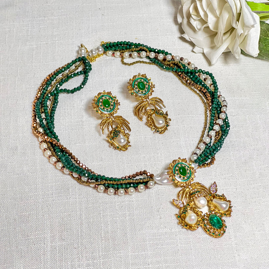 Nazneen Mala Set - (S-75)