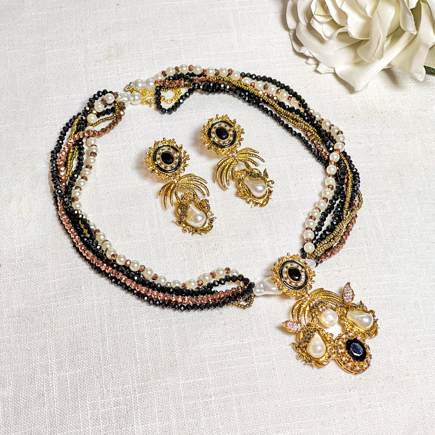 Nazneen Mala Set - (S-75)