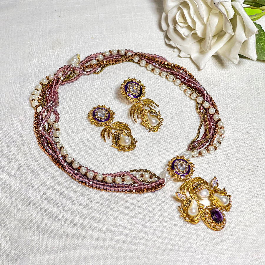 Nazneen Mala Set - (S-75)