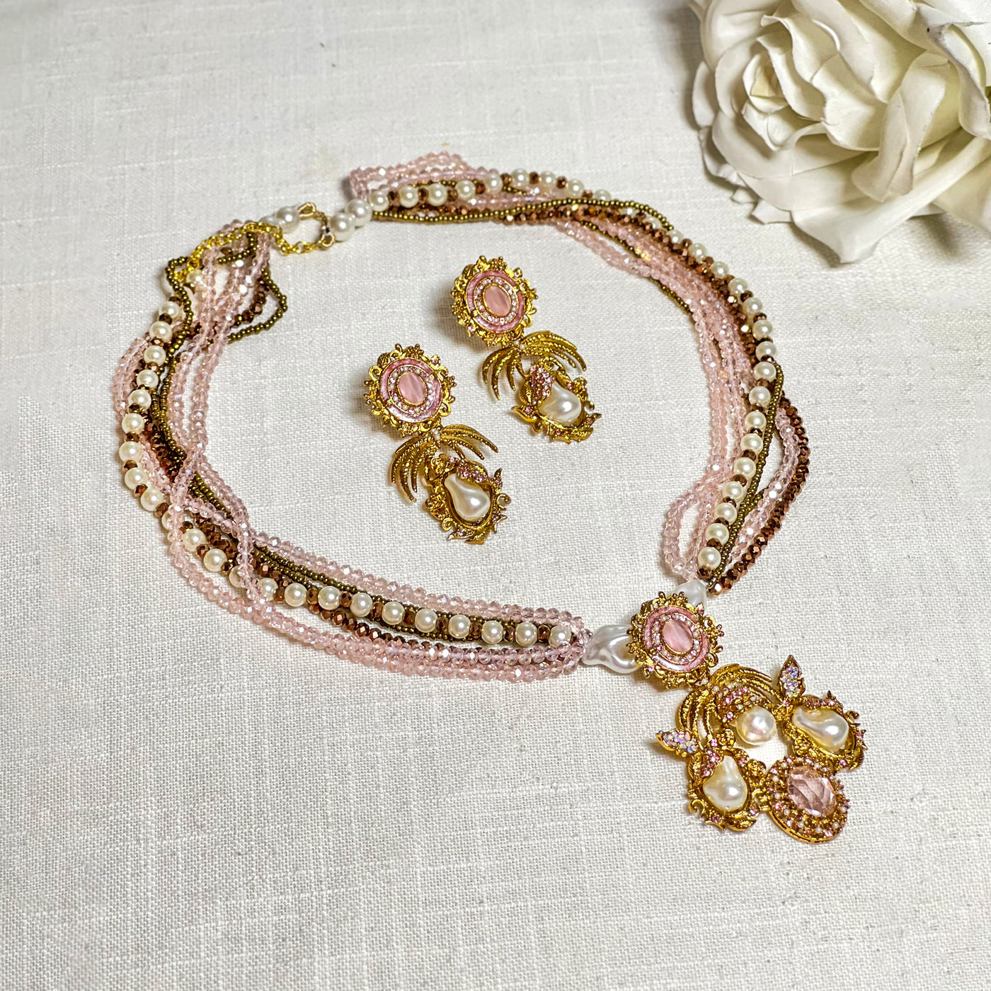 Nazneen Mala Set - (S-75)