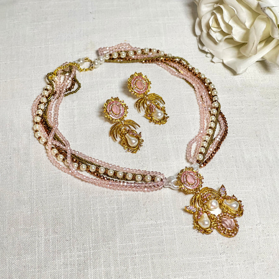 Nazneen Mala Set - (S-75)