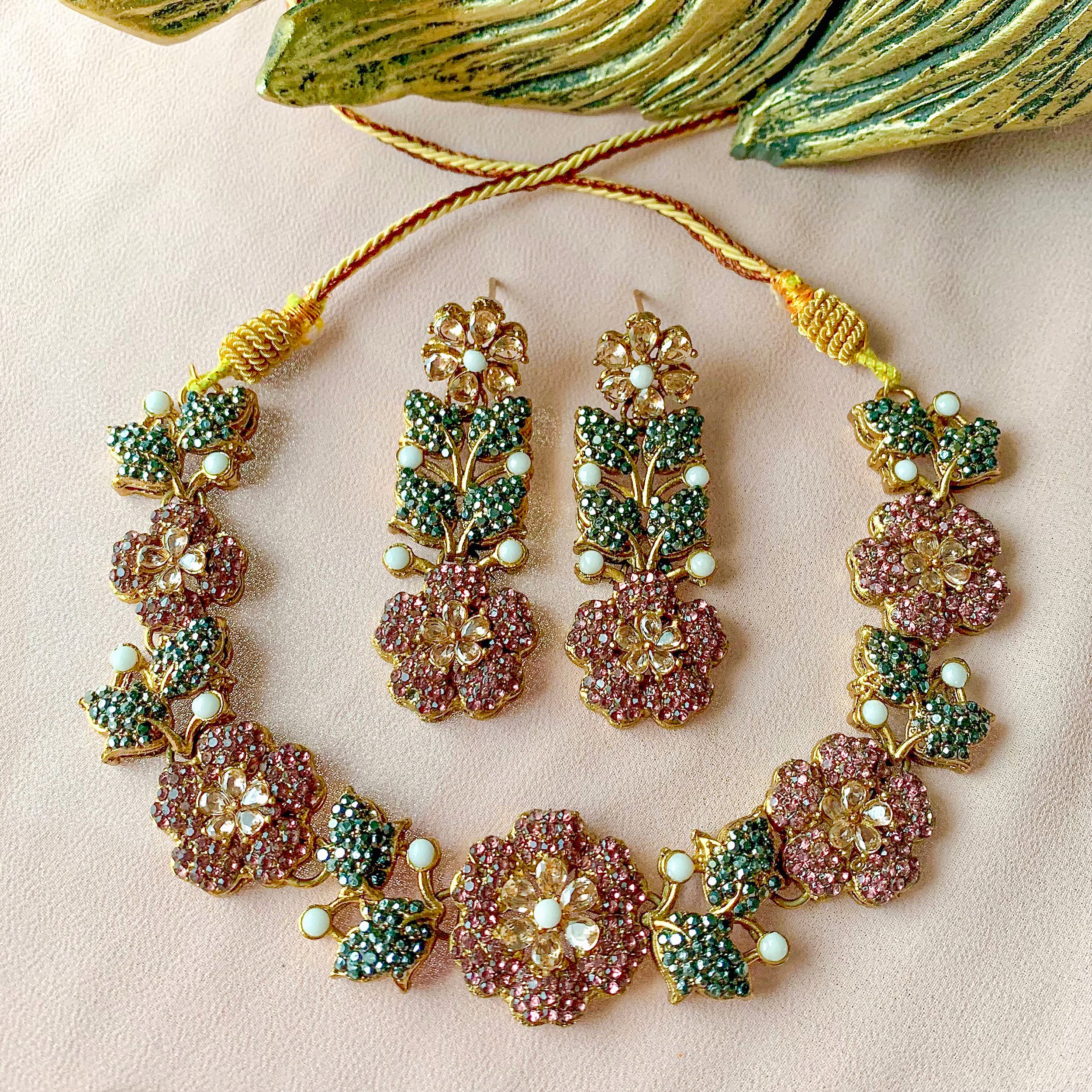 Noor-e-Laiyl Necklace Set – S-54