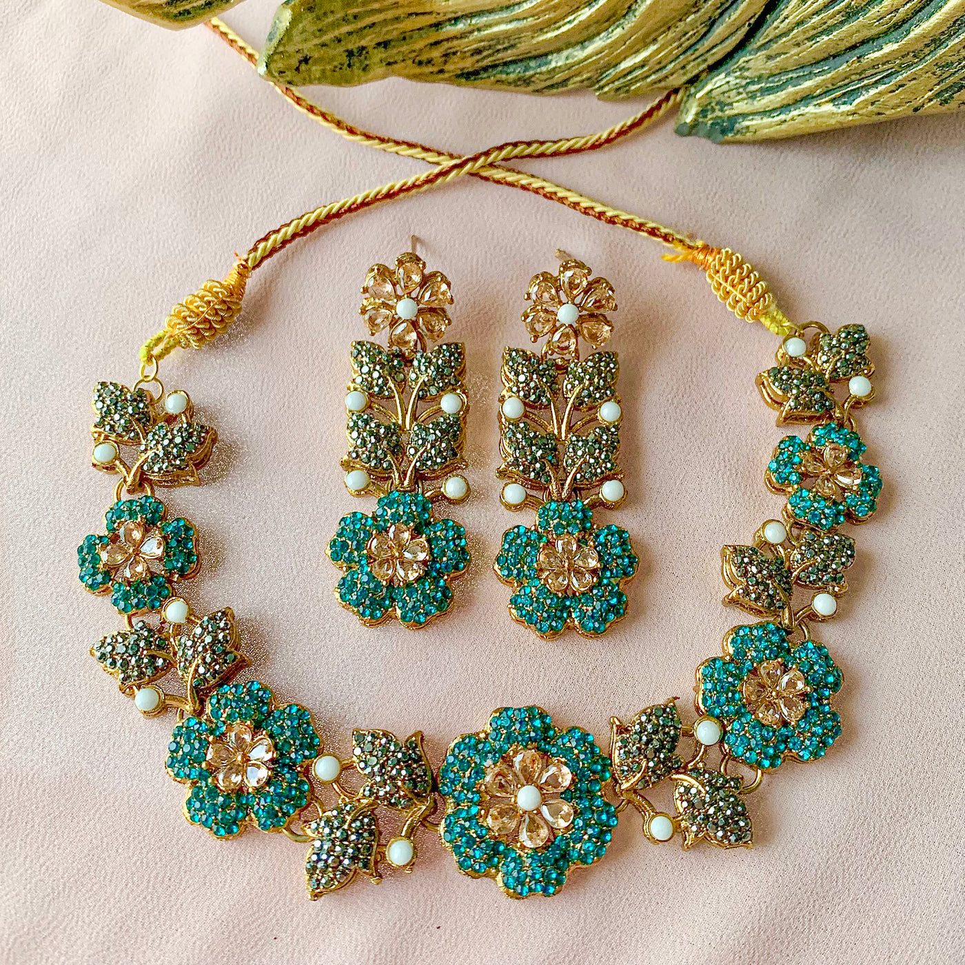 Noor-e-Laiyl Necklace Set – S-54