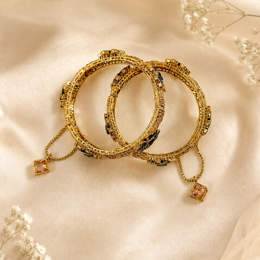 Gulmina Bangles - (BN-62)