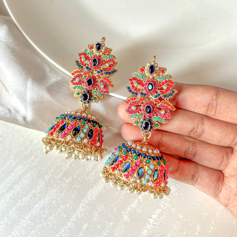 Rang-e-Bahr Earrings – JK-33