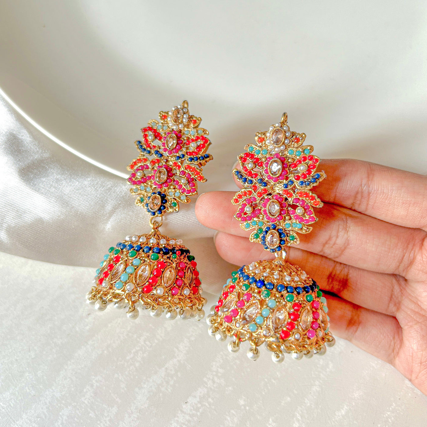 Rang-e-Bahr Earrings – JK-33