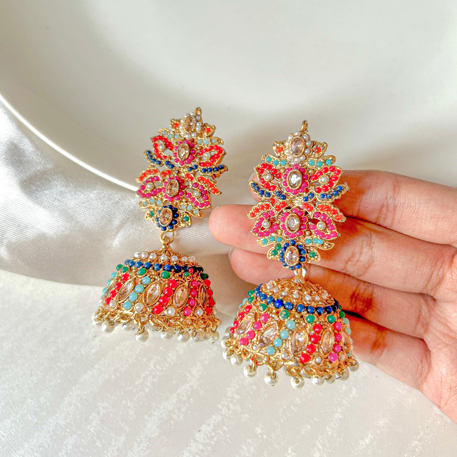 Rang-e-Bahr Earrings – JK-33