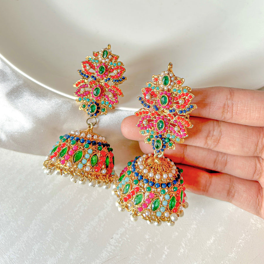 Rang-e-Bahr Earrings – JK-33