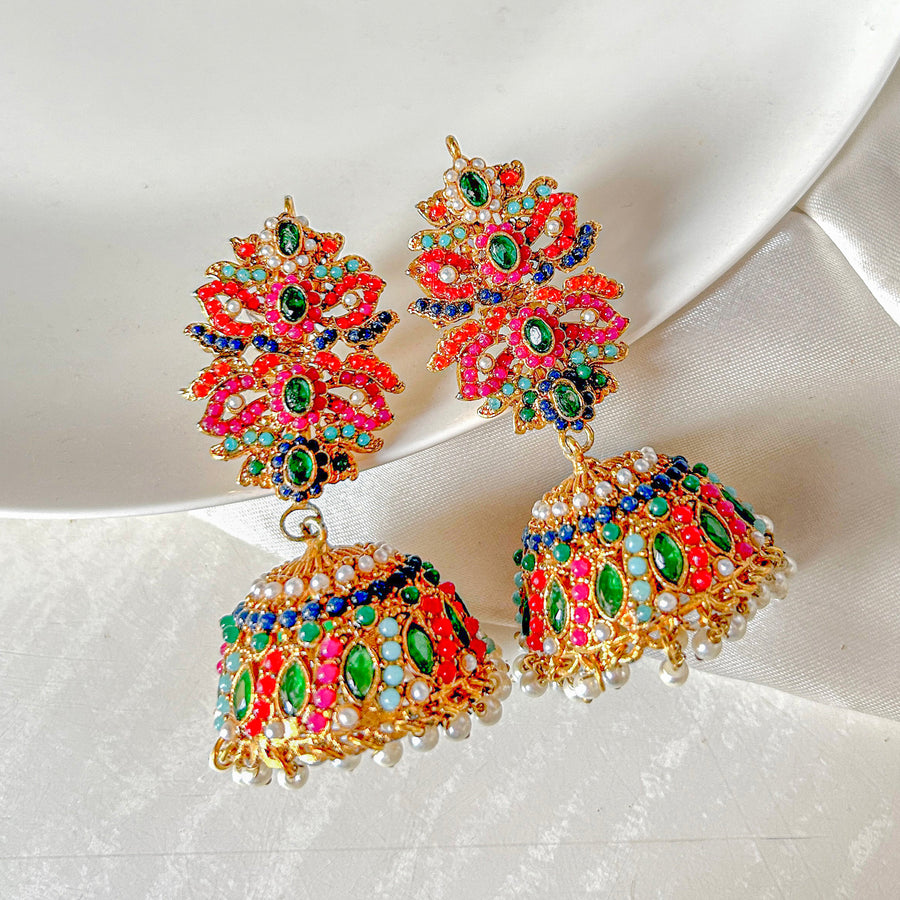 Rang-e-Bahr Earrings – JK-33