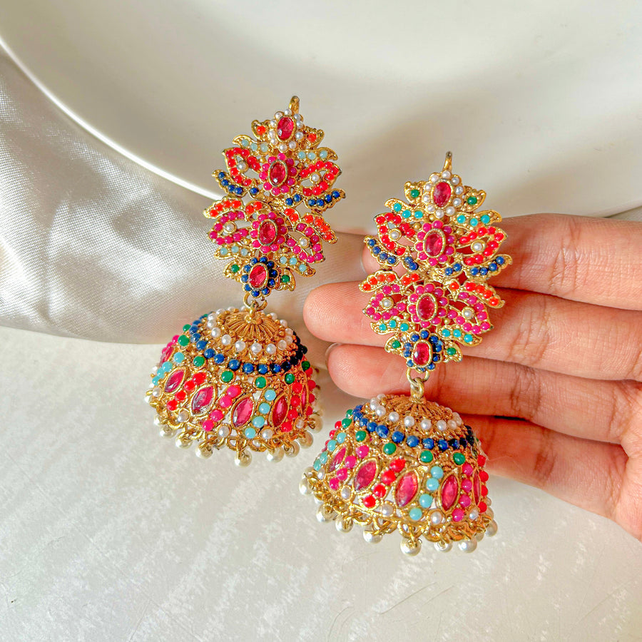 Rang-e-Bahr Earrings – JK-33