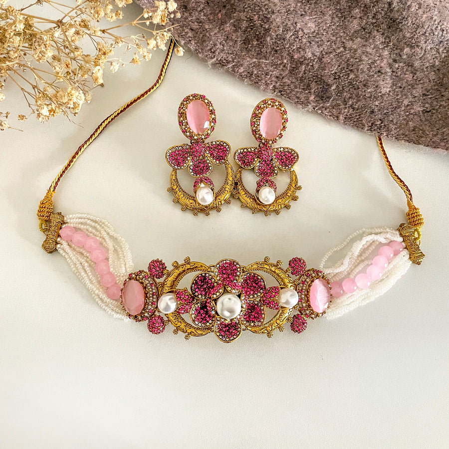 Rangreza Choker Set – (CS-63)