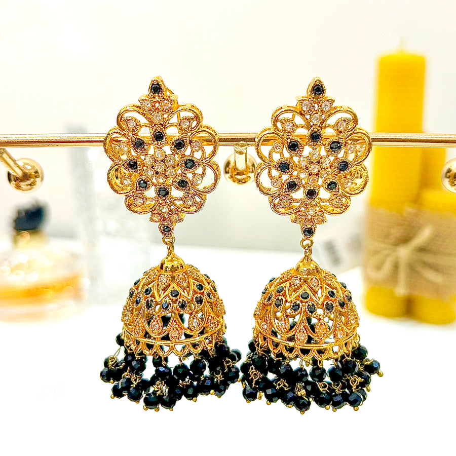 Raqs-e-Noor Jhumkas - (JK-34)