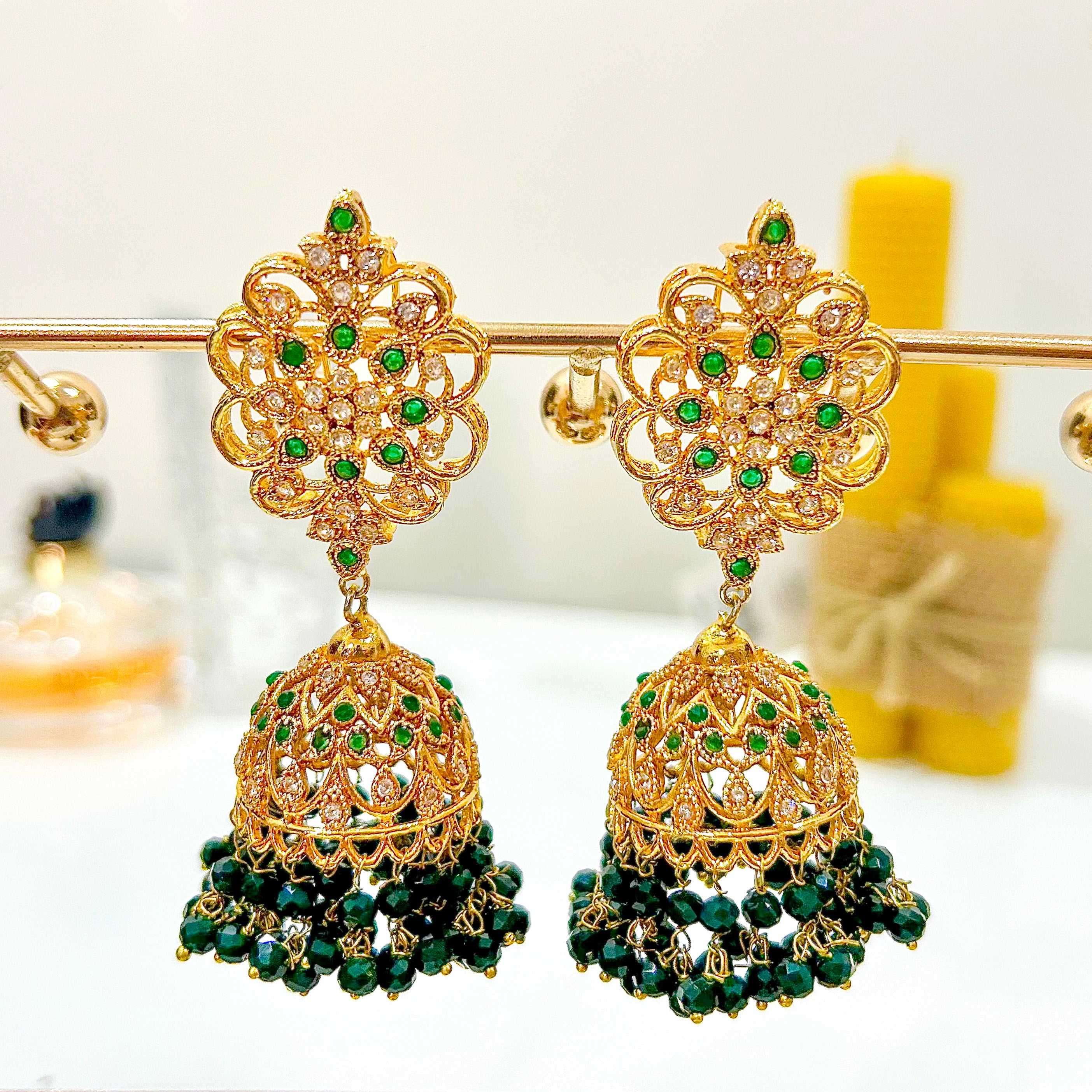 Raqs-e-Noor Jhumkas - (JK-34)