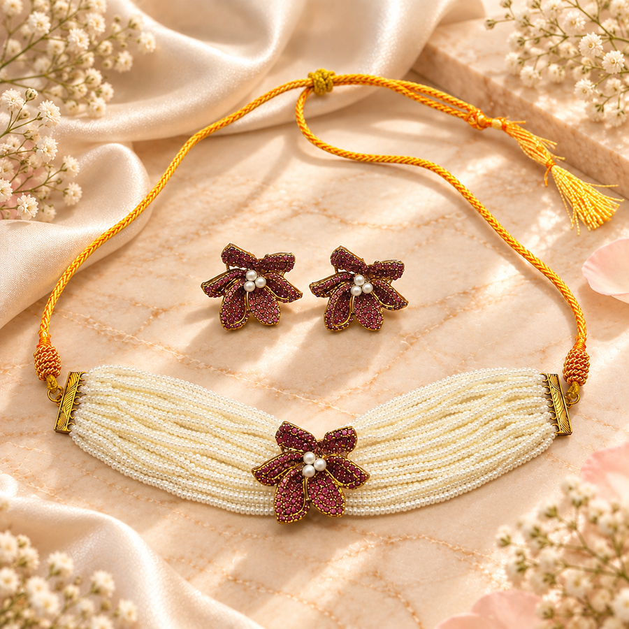 Reshum Choker Set (CS-77)