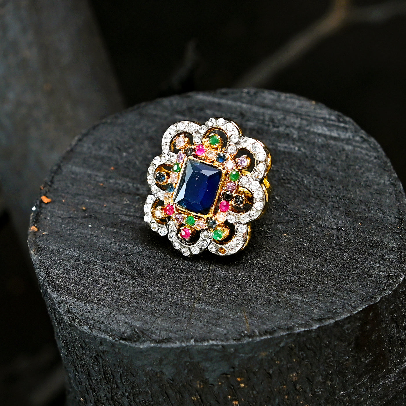 Zircon Royal Reflection Ring (R-19)