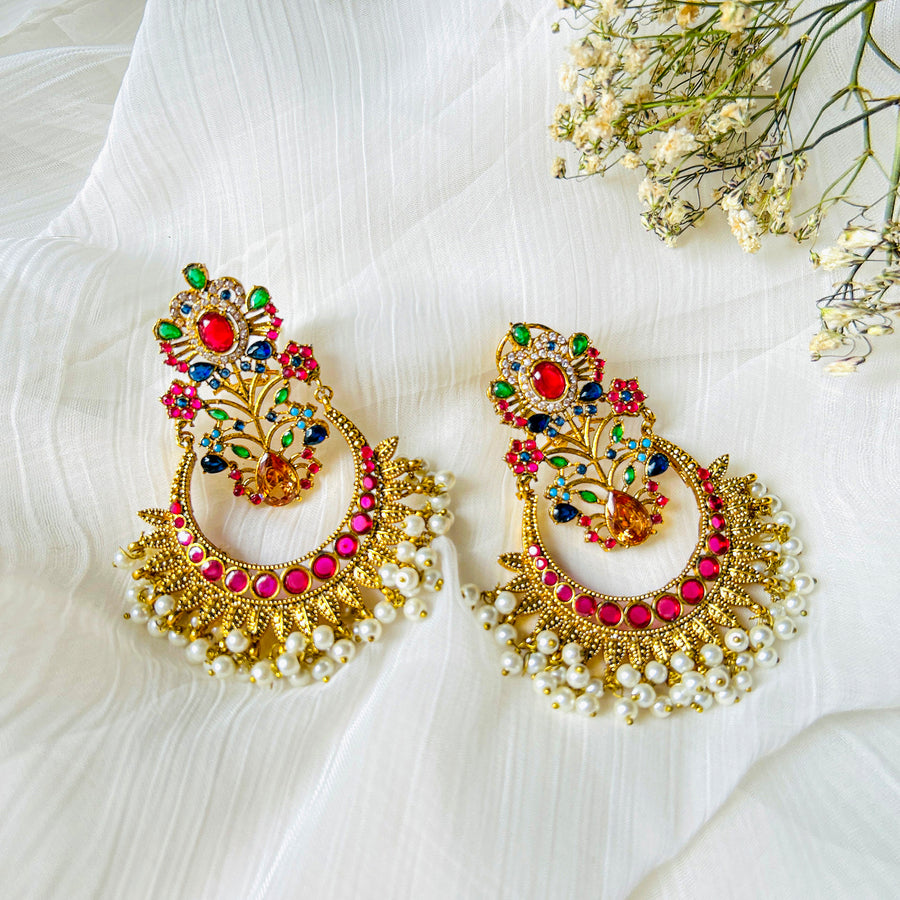 Ronaq Earrings - (ER-131)