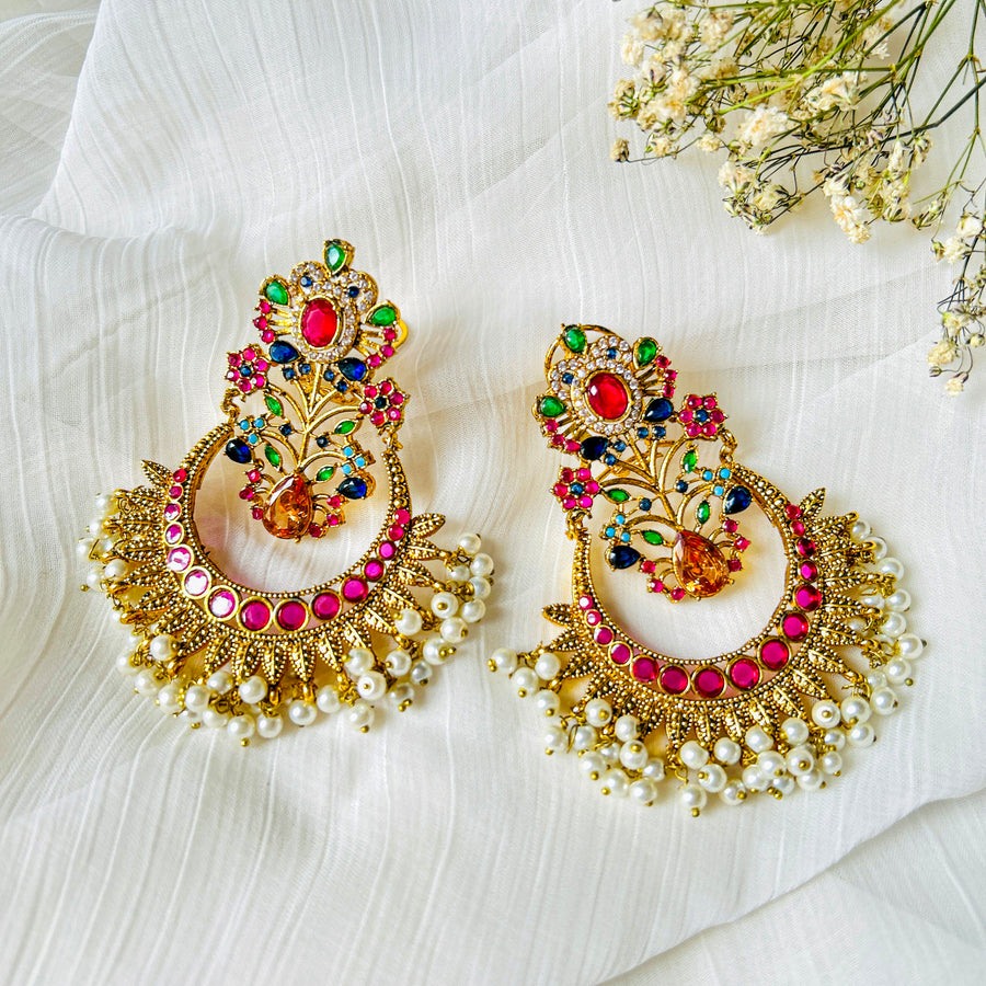 Ronaq Earrings - (ER-131)