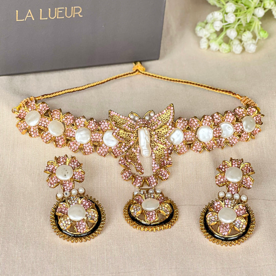 Parwana Choker Set – (CS-62)