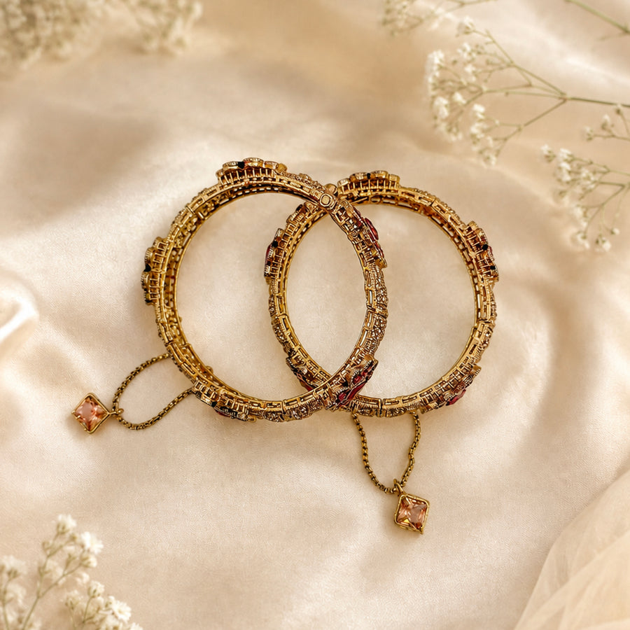 Gulmina Bangles - (BN-62)