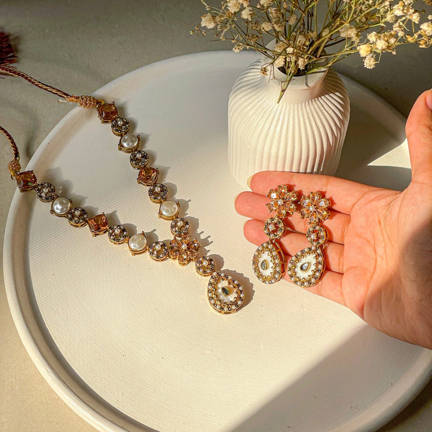 Gul-e-Haseen Necklace Set – S-55