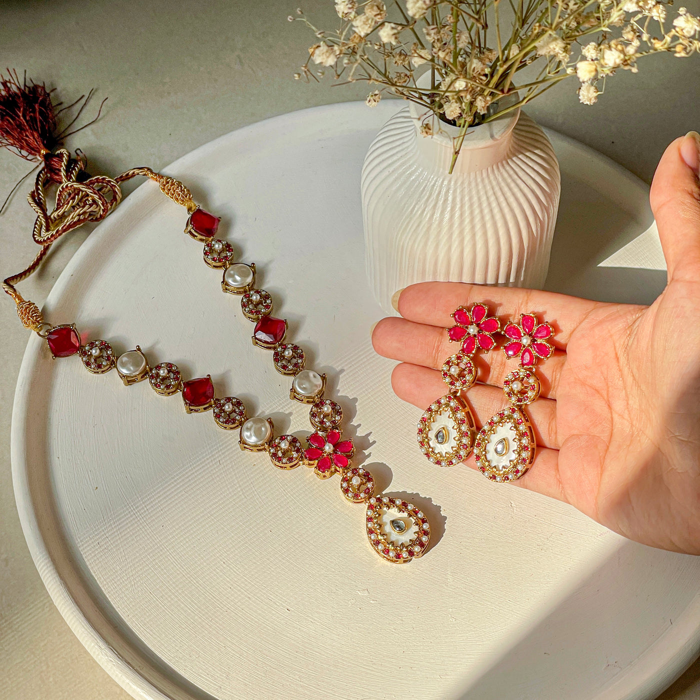 Gul-e-Haseen Necklace Set – S-55