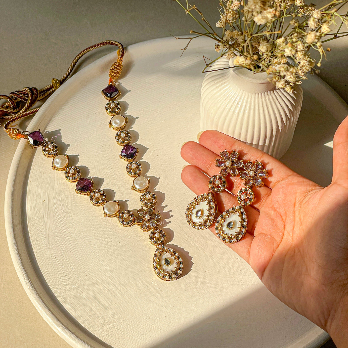 Gul-e-Haseen Necklace Set – S-55