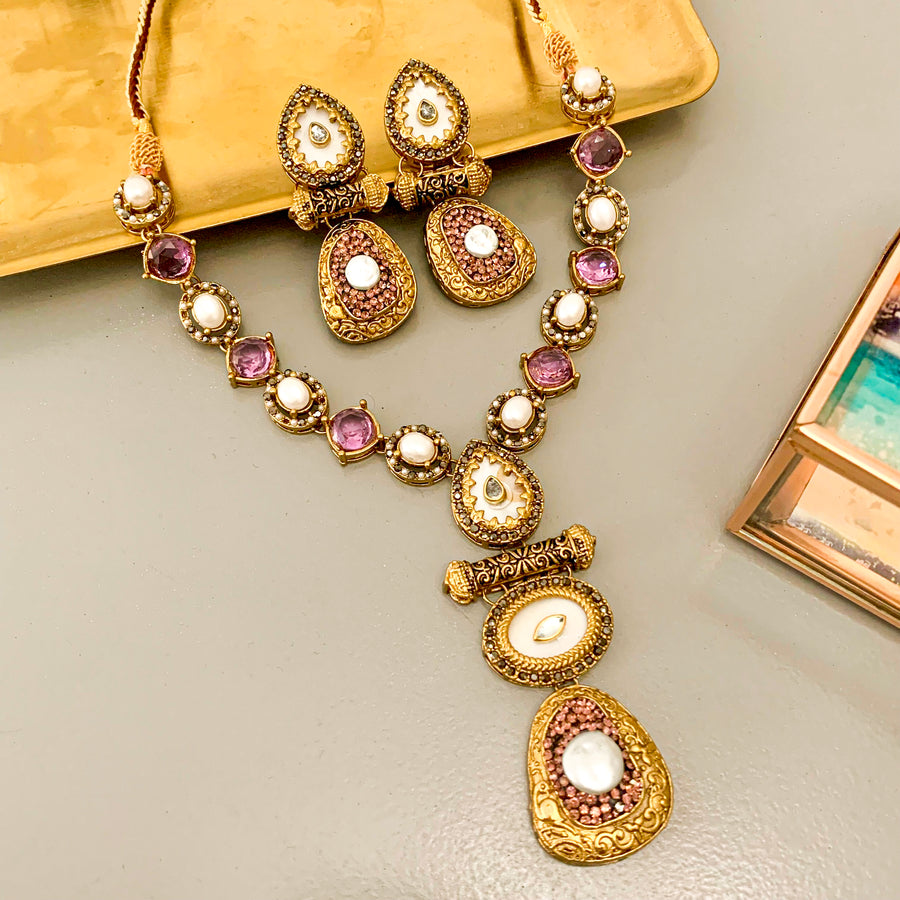Rang-e-Deewan Necklace – S-57