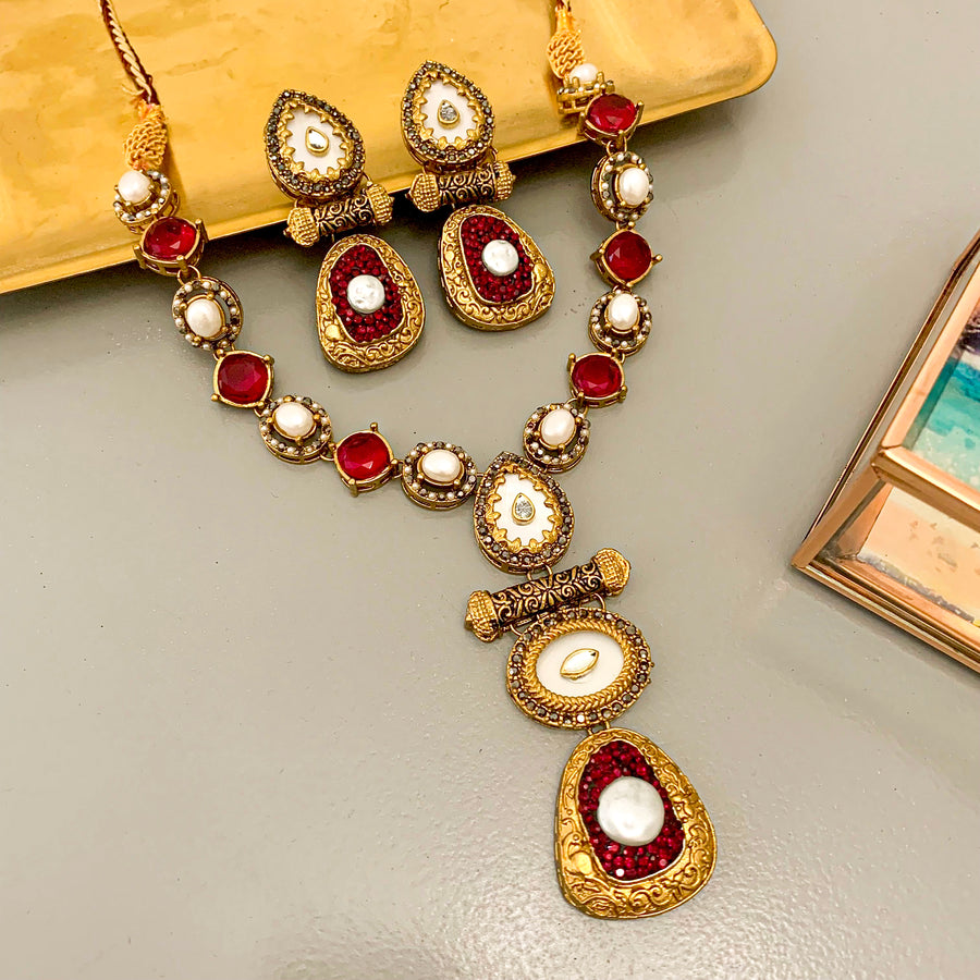 Rang-e-Deewan Necklace – S-57