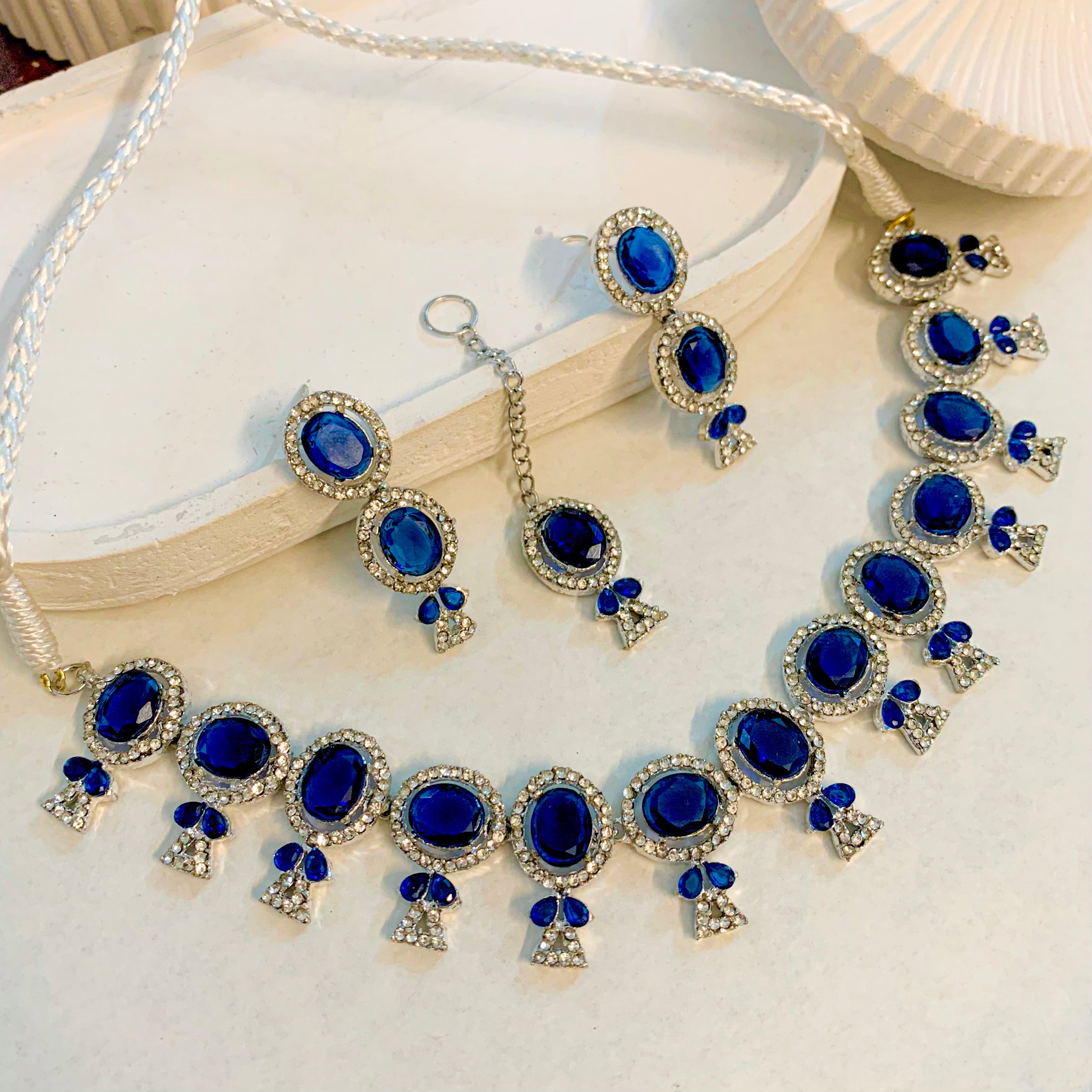 Dil-e-Noor Necklace Set – S-61
