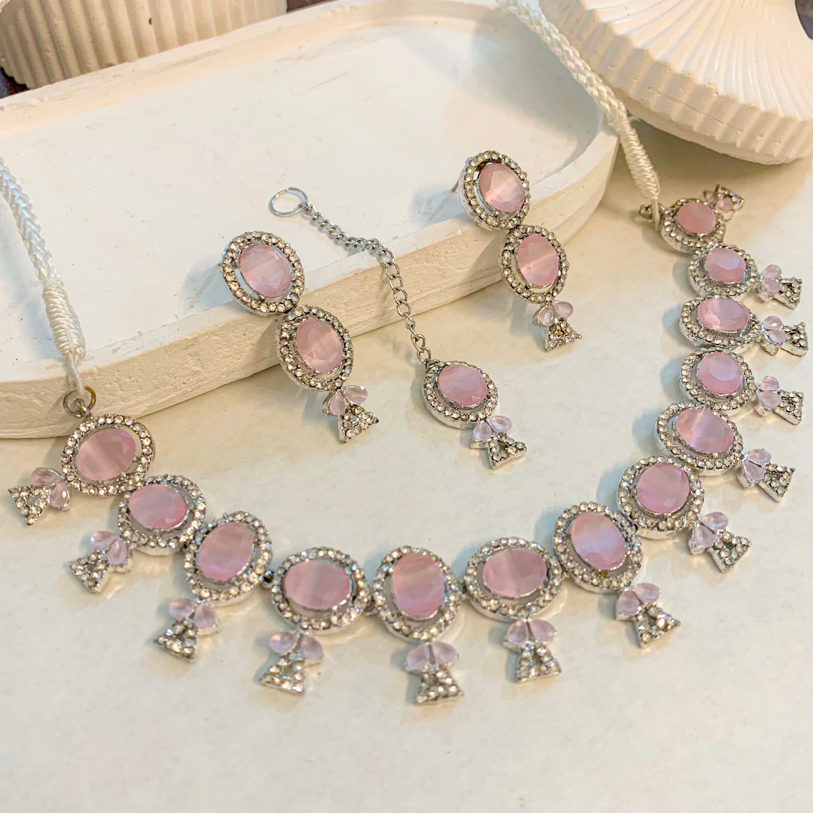 Dil-e-Noor Necklace Set – S-61