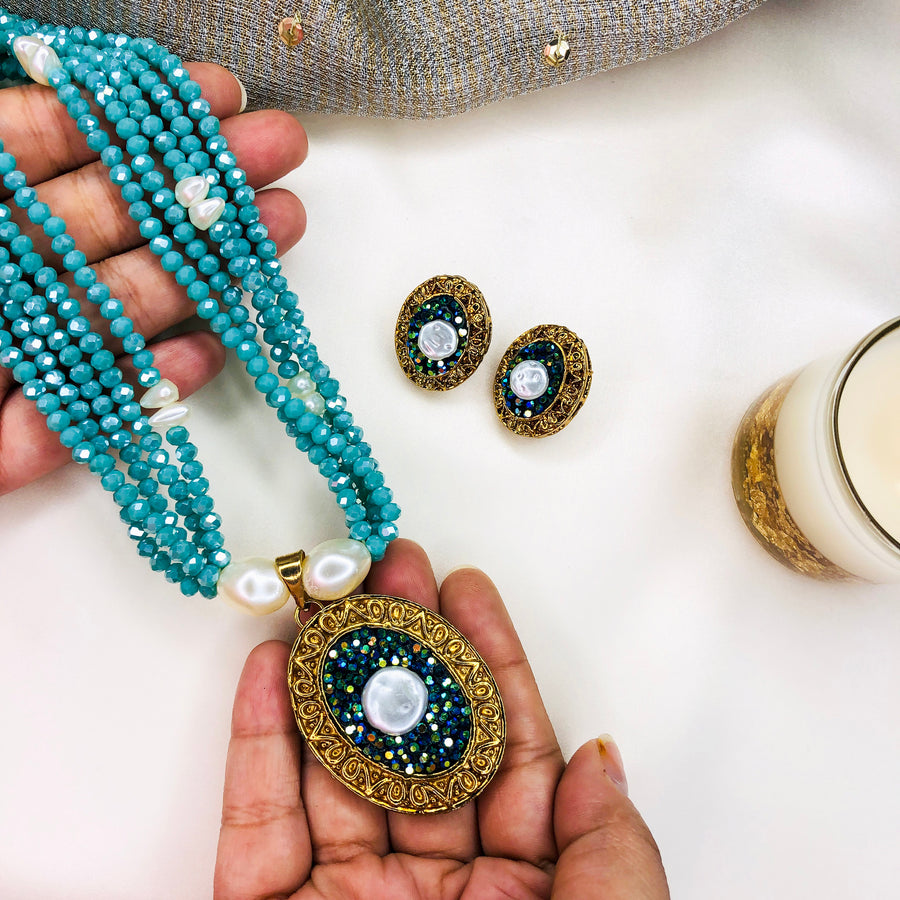 Gul Mohar Mala Set – S-64