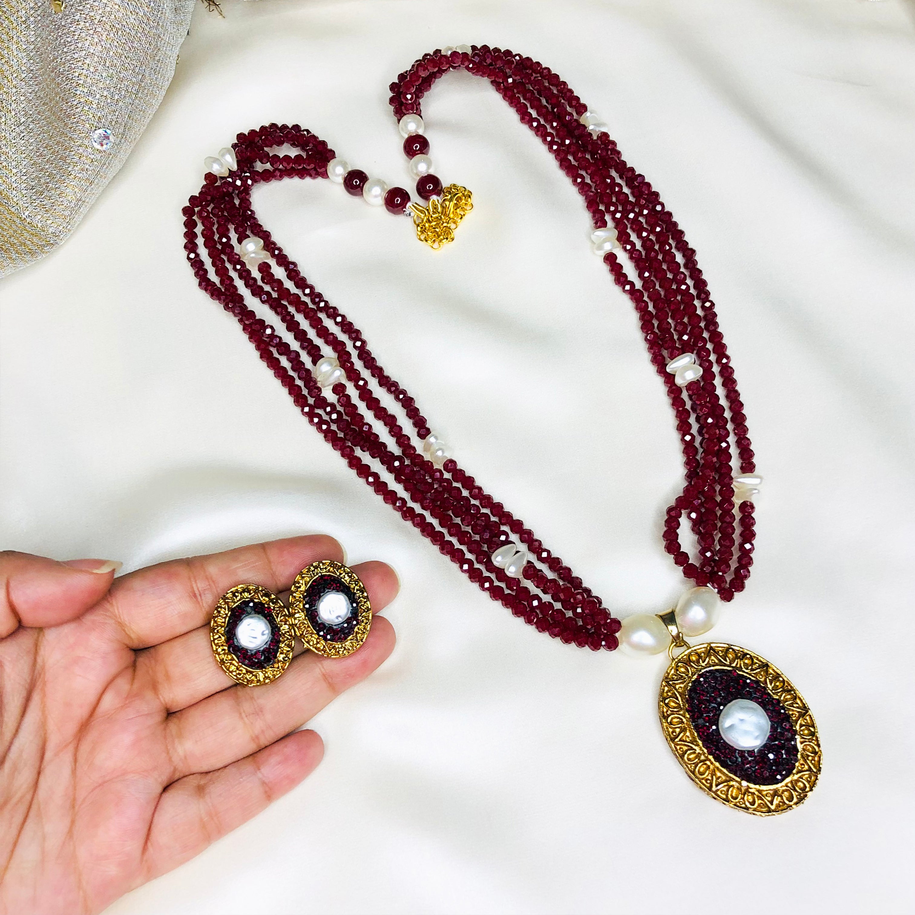 Gul Mohar Mala Set – S-64