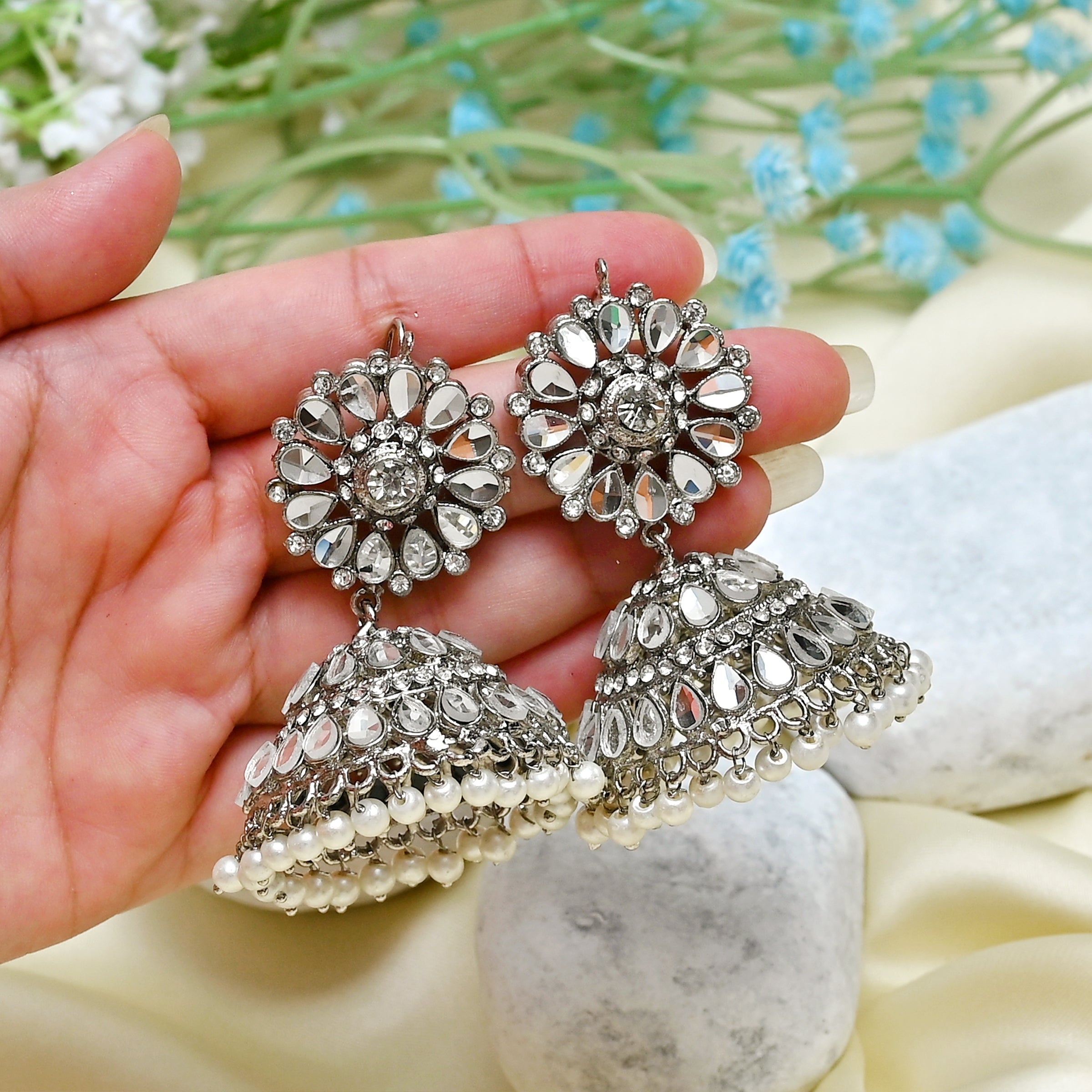 Sparkling Stream Jhumke - (JK-24)