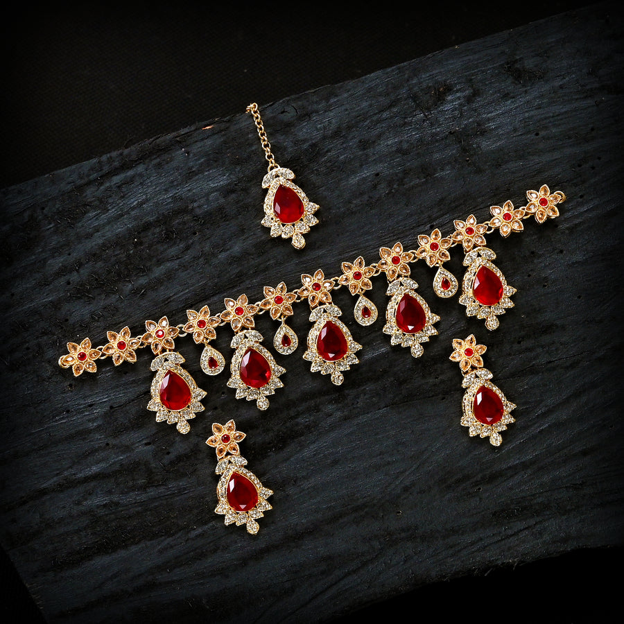 Zirconia Jewellery Set - (S-29)