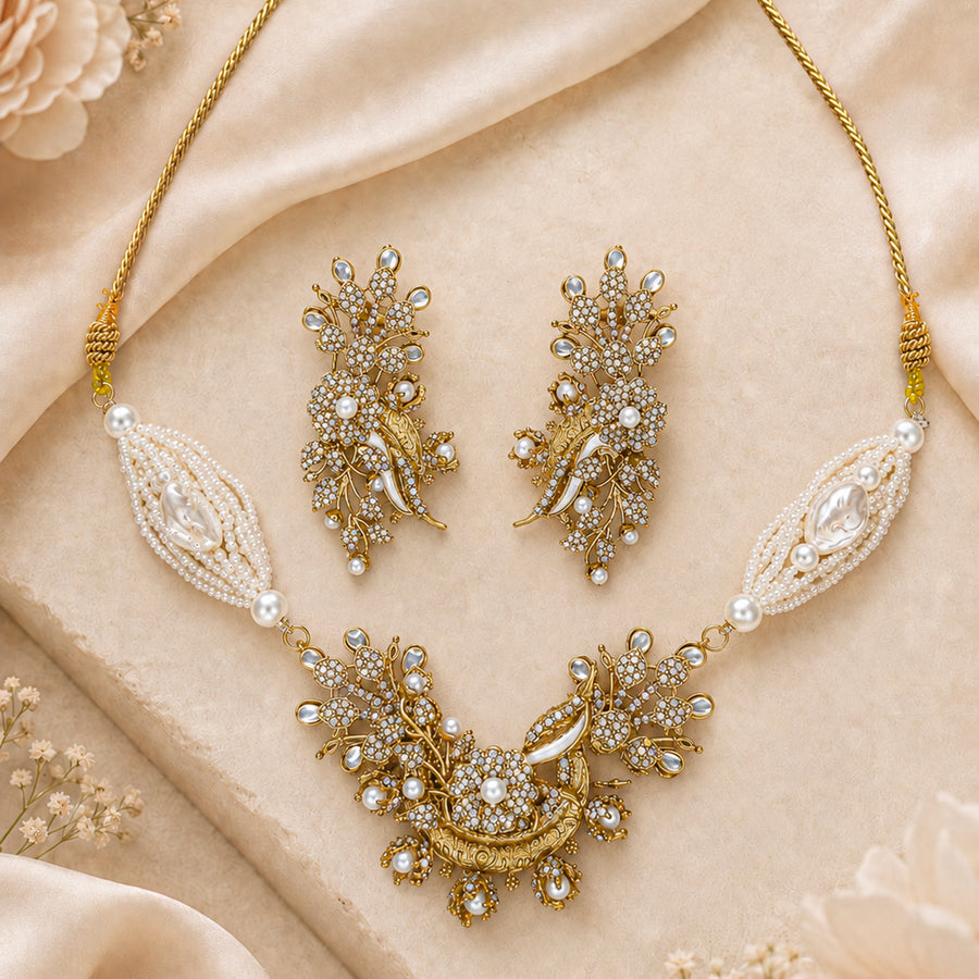Shabistaan Choker Set - (S-77)