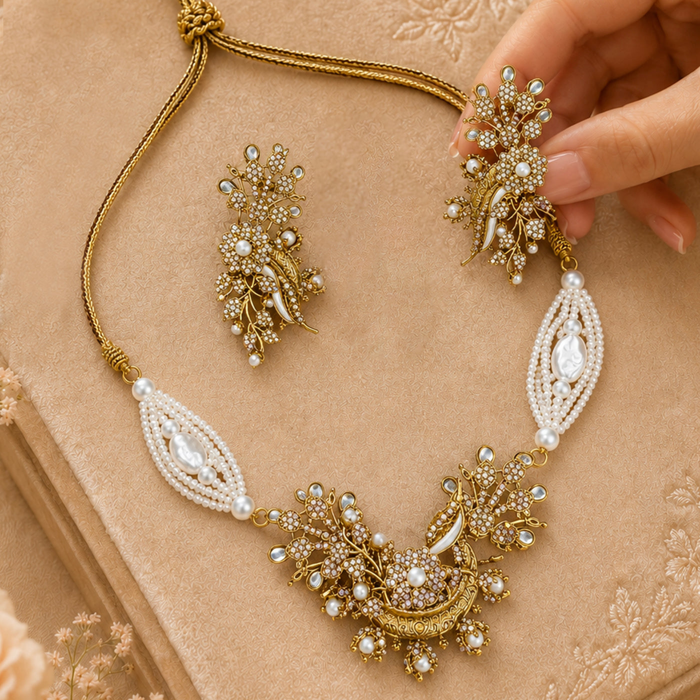Shabistaan Choker Set - (S-77)