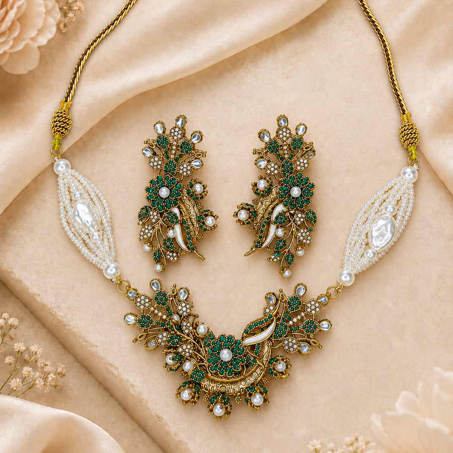 Shabistaan Choker Set - (S-77)