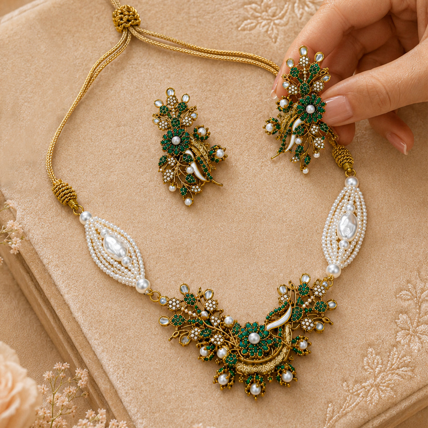 Shabistaan Choker Set - (S-77)