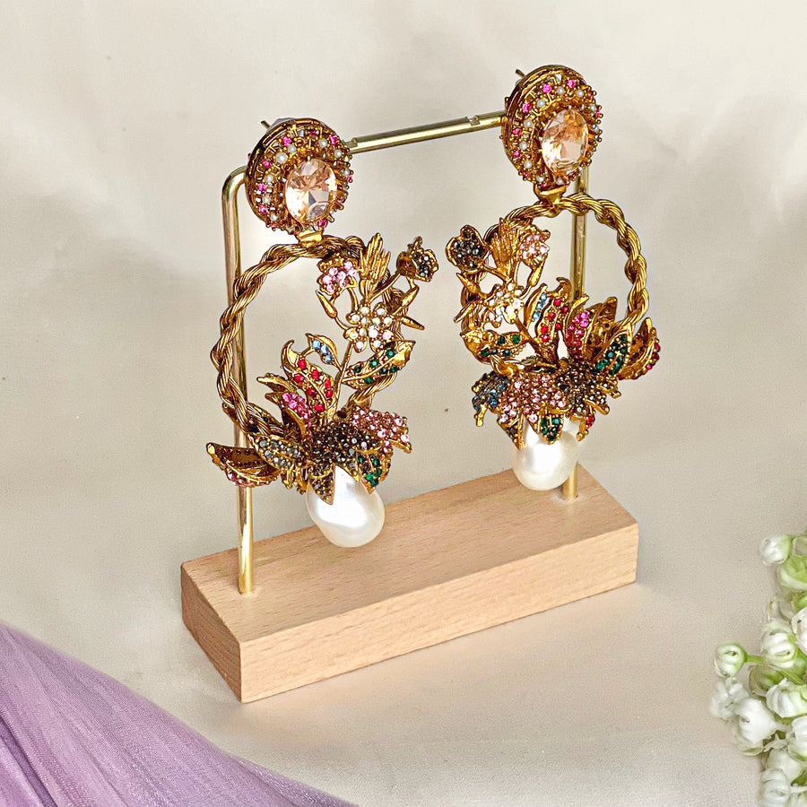 Shafaq Earrings - (ER-125)