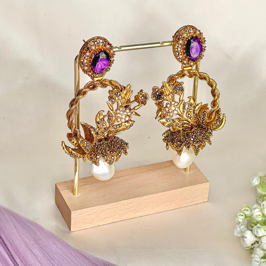 Shafaq Earrings - (ER-125)
