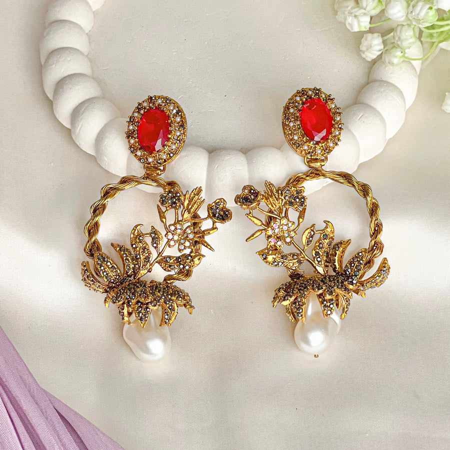 Shafaq Earrings - (ER-125)