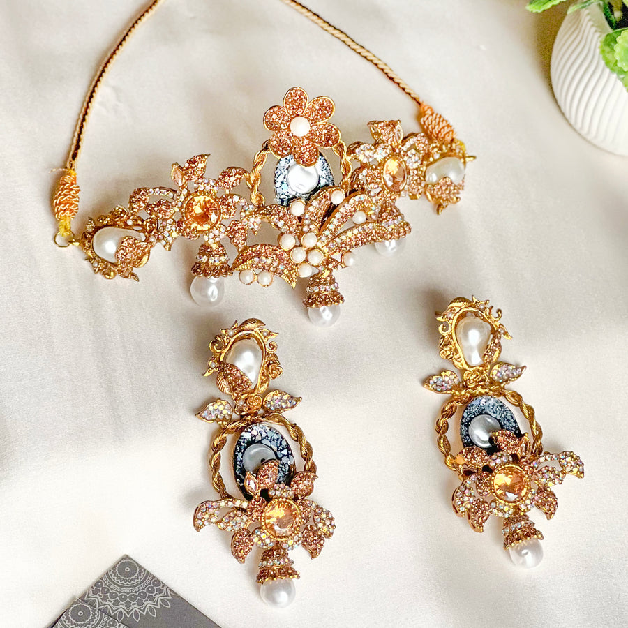 Shahana Choker Set - (CS-67)