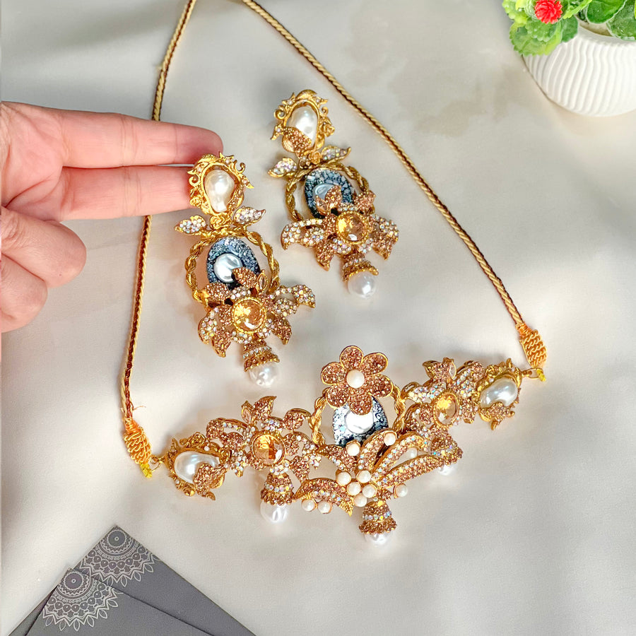 Shahana Choker Set - (CS-67)