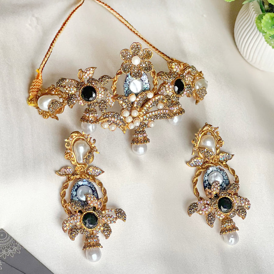 Shahana Choker Set - (CS-67)