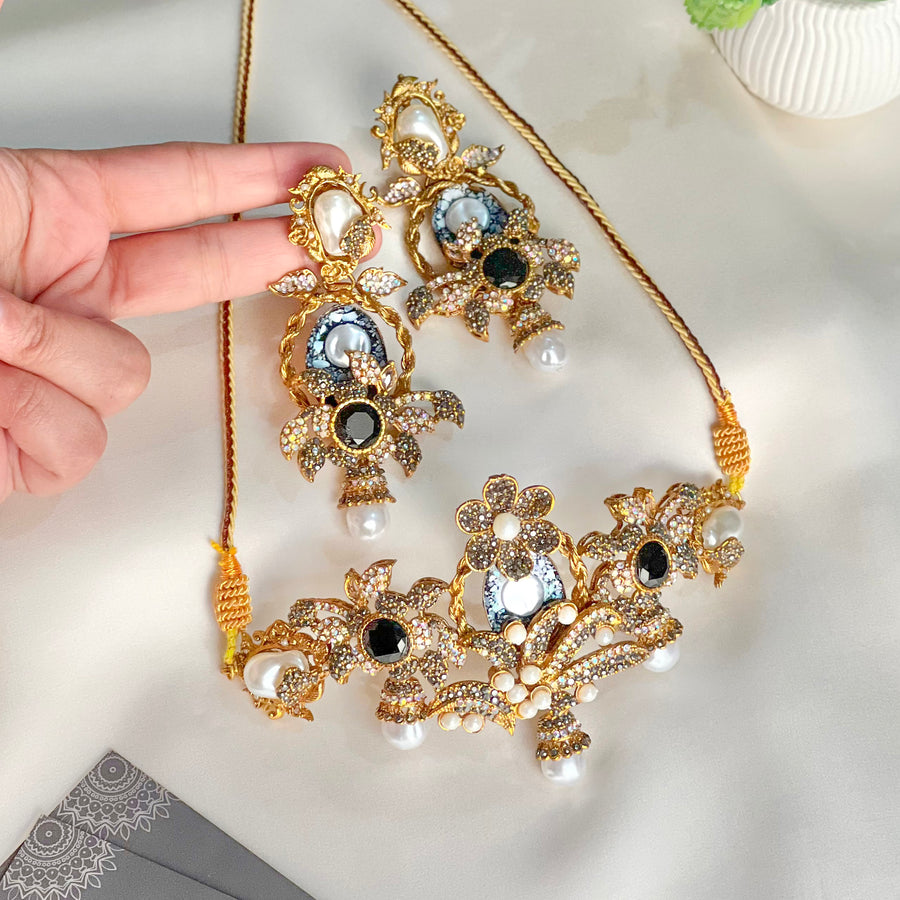 Shahana Choker Set - (CS-67)