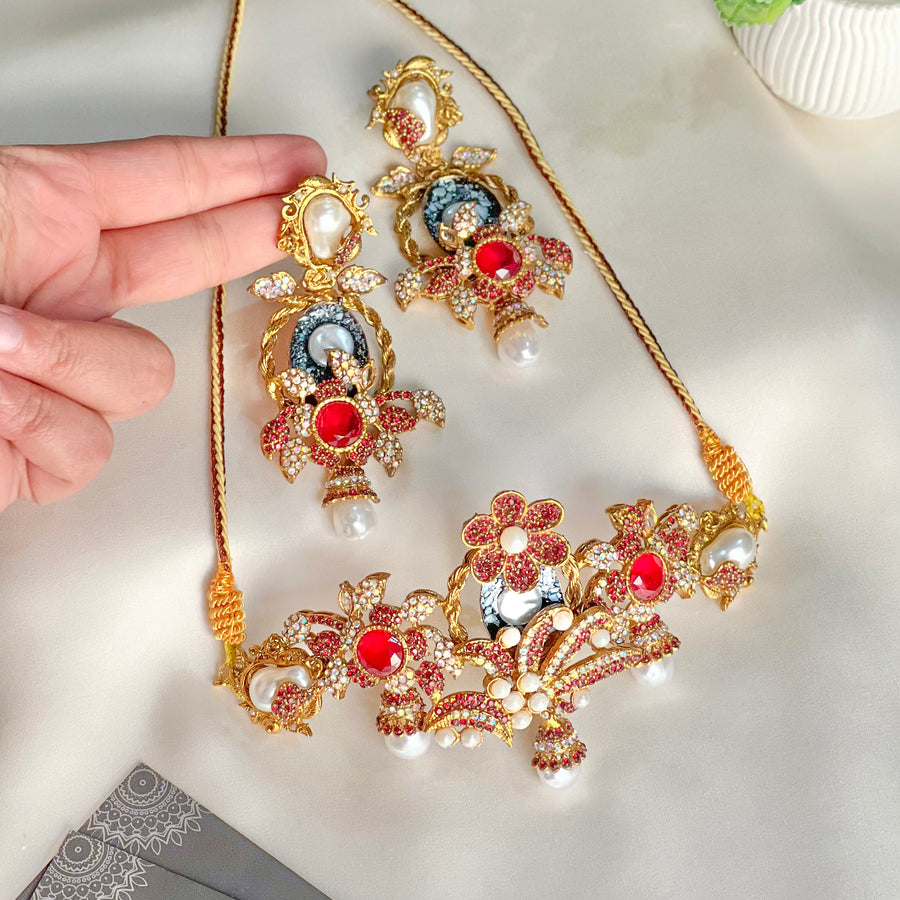 Shahana Choker Set - (CS-67)