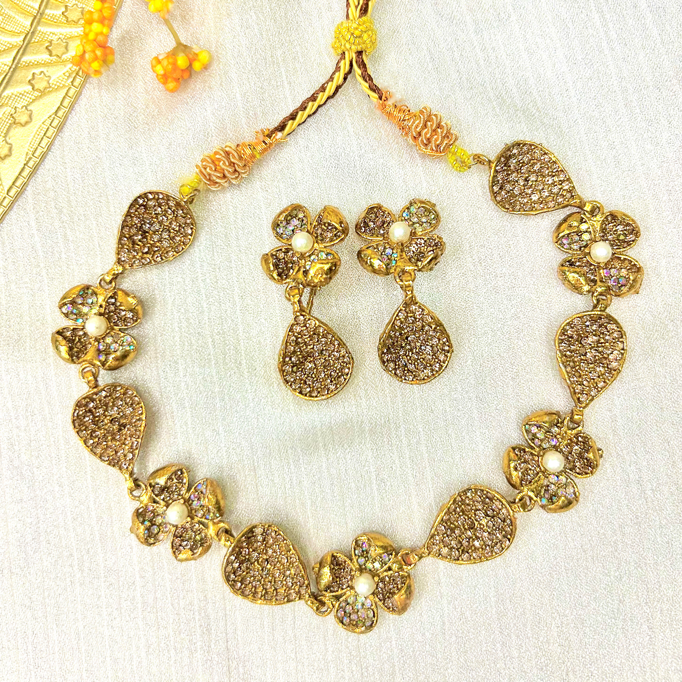 Wardah Necklace Set - (S-74)