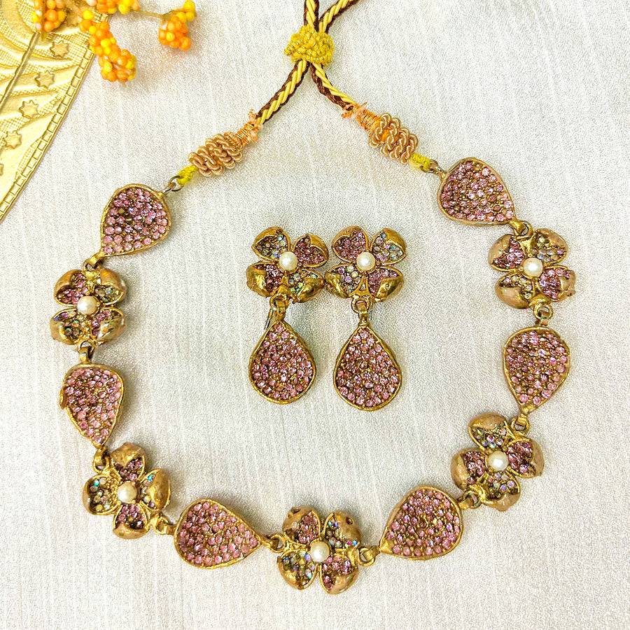 Wardah Necklace Set - (S-74)