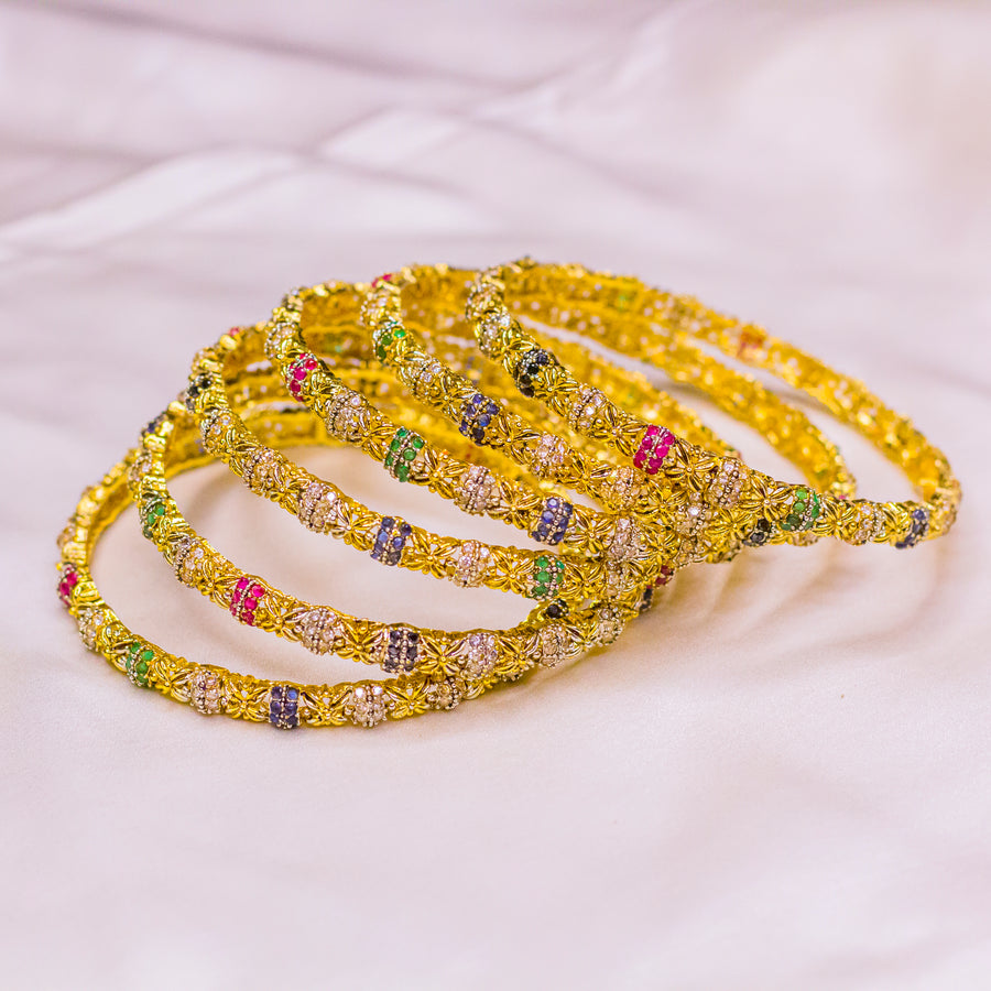 Zarmina Bangles Pack of 6 | BN-49